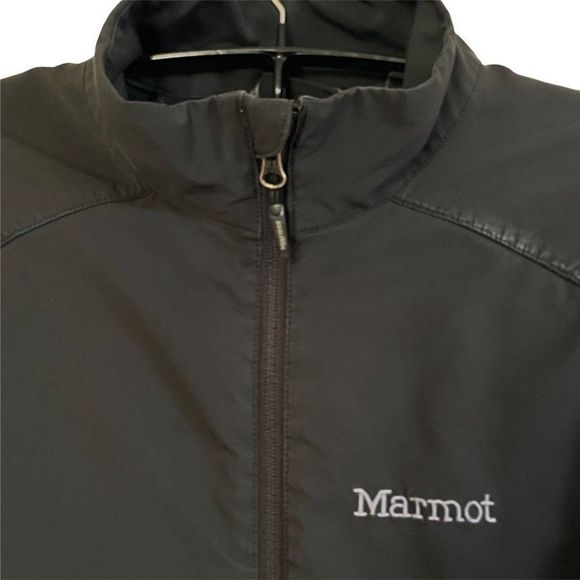 Marmont Approach Mens Jacket Large Black Zip Pockets - Picture 4 of 7